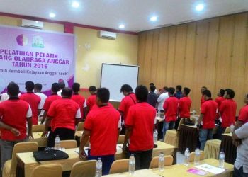 Latihan Anggar