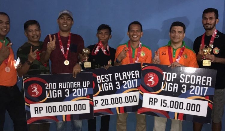 Luar Biasa: Pemain Terbaik dan Topskor Milik Aceh United