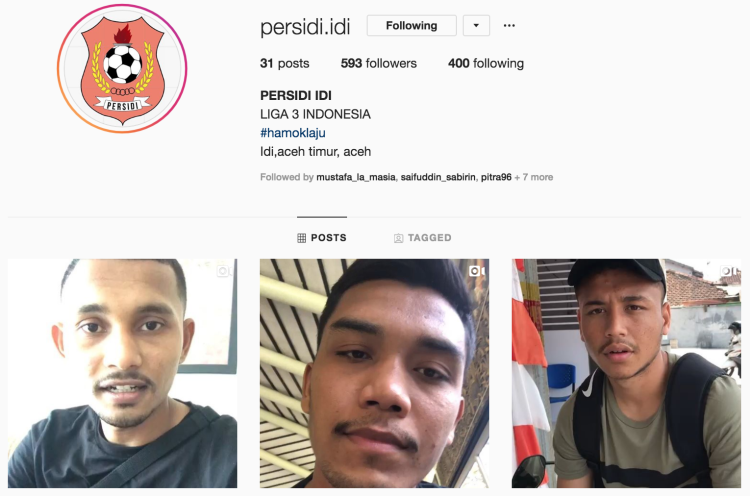 Tiga Pemain Liga 1 Kirim Pesan Penyemangat Buat Persidi