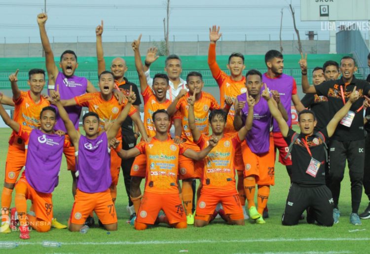 Persik vs persiraja duel seru para juara grup babak penyisihan