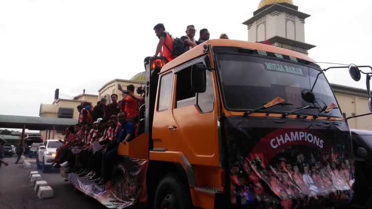 Persiraja batal diarak keliling banda aceh ini penyebabnya