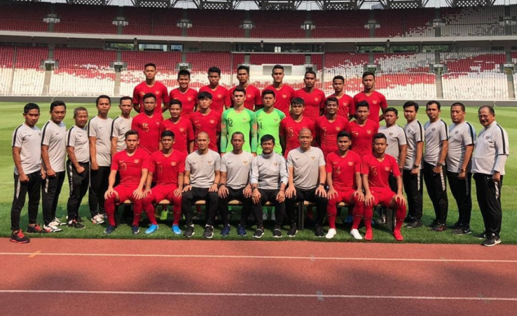 Skuat timnas u 23 dilepas ke sea games zulfiandi ikut dibawa