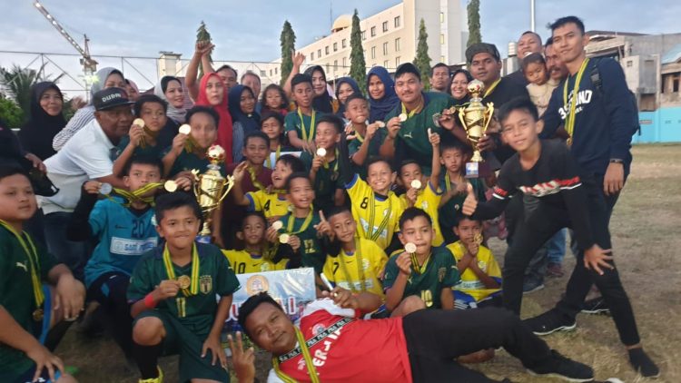 Talenta aceh football academy rajai turnamen lambhuk fa