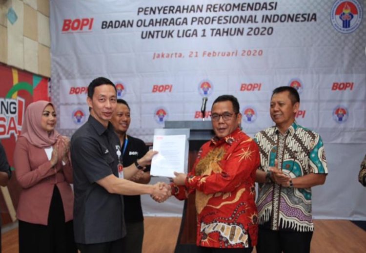 Bopi serahkan surat rekomendasi ke operator liga