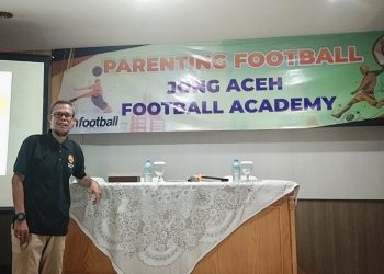 Jong aceh football academy gelar parenting sepakbola