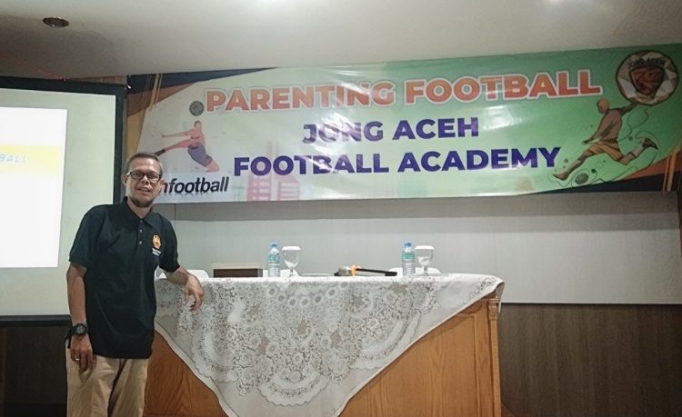 Jong aceh football academy gelar parenting sepakbola