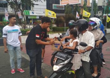 Nyan, Suporter Persiraja Galang Dana di Ajang Car Free Day