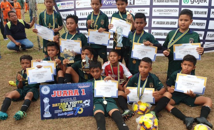 Talenta fa juara batara youth cup u 12 edisi perdan