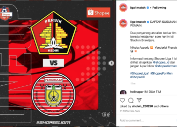 Persik vs persiraja panitia antisipasi virus corona