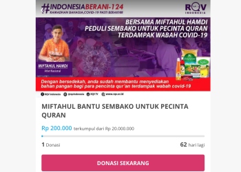 Miftahul Hamdi, Donasi