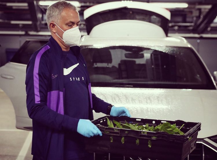 Jose Mourinho, Sayur