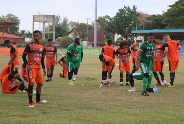 Persiraja, Latihan