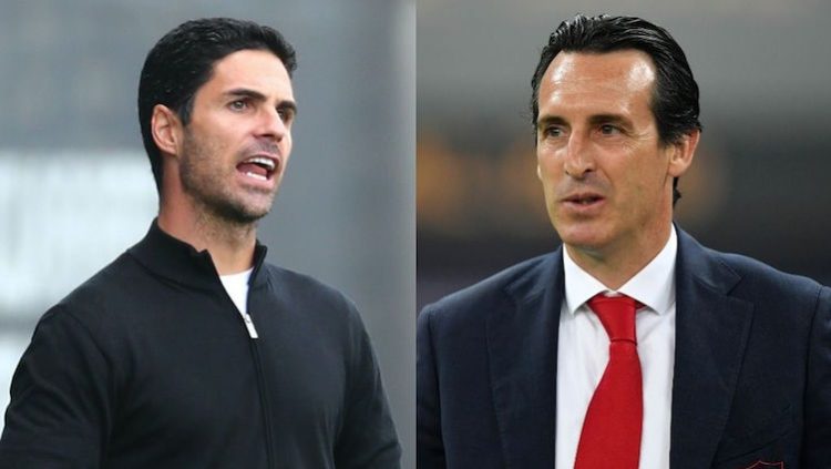 Mikel Areta dan Unai Emery