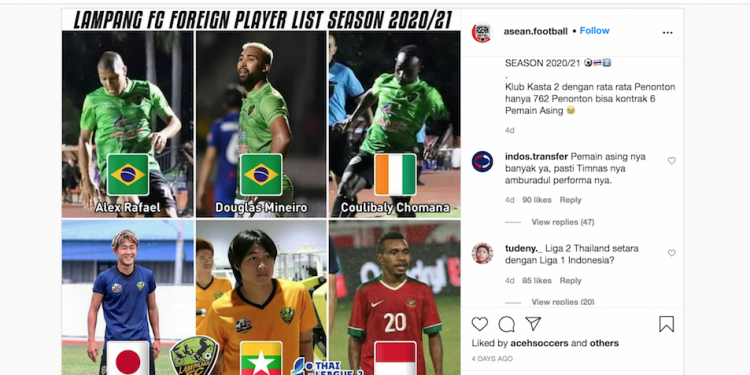 Lampang FC Thailand, Pinjam Pemain Terbaik Asal Papua