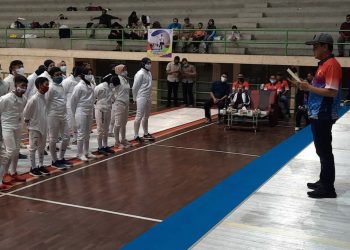 Buka Kejurprov Anggar, Wakapolda Ingatkan Soal Prokes
