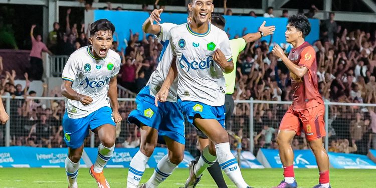 Gol Tunggal Ghifari Bawa Aceh ke Perempatfinal Sepak Bola PON