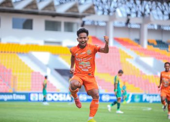 FOTO: Gol Kapten Andik Menangkan Persiraja Banda Aceh