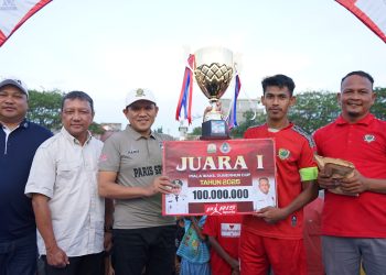 Turnamen Wagub Aceh Berakhir, Mutiara Raya FC Boyong Hadiah Rp100 Juta