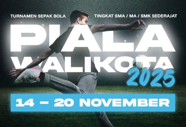 16 Tim Turun di Turnamen Sepak Bola Pelajar Perebutkan Piala Wali Kota