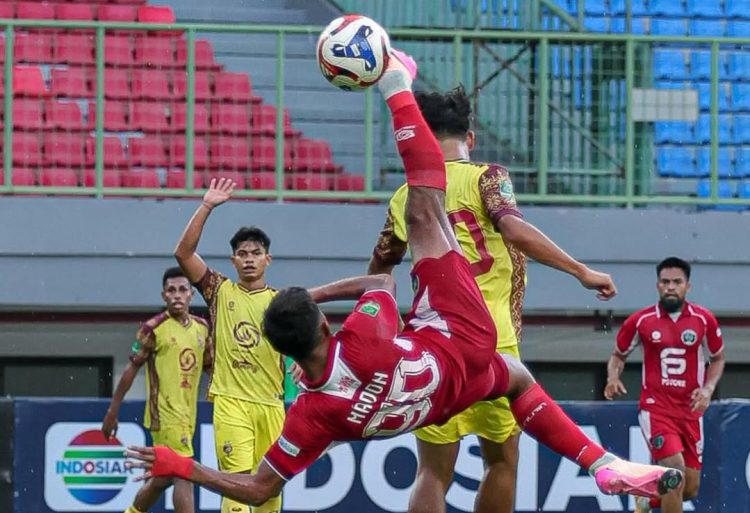Ramadhan Cetak Quattrick, Bekasi City Gilas Sriwijaya di Patriot