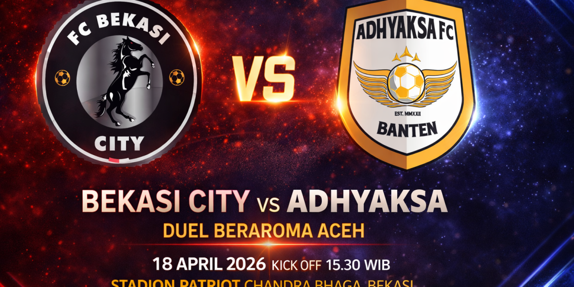 Aroma Aceh Dalam Duel Krusial Bekasi City vs Adhyaksa FC