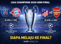 Drama Empat Besar Liga Champions 2026: Siapa Melaju ke Final?