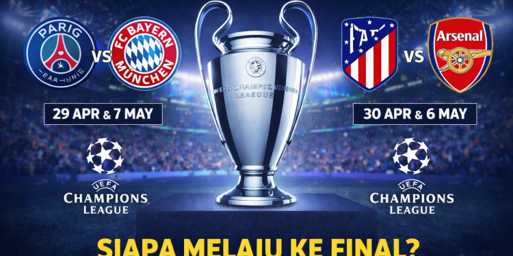 Drama Empat Besar Liga Champions 2026: Siapa Melaju ke Final?