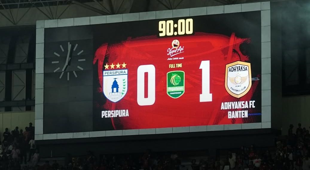 Adhyaksa FC Tekuk Persipura, Segel Tiket Terakhir Promosi