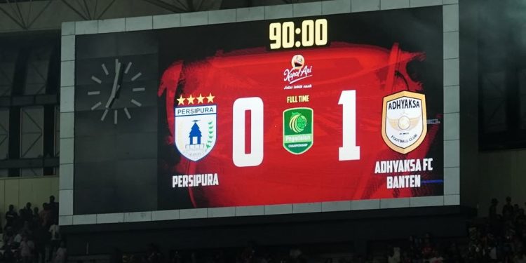 Adhyaksa FC Tekuk Persipura, Segel Tiket Terakhir Promosi