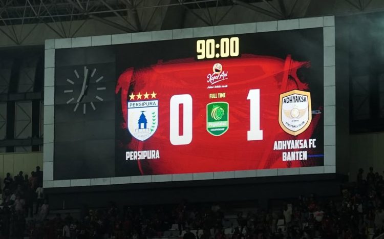Adhyaksa FC Tekuk Persipura, Segel Tiket Terakhir Promosi