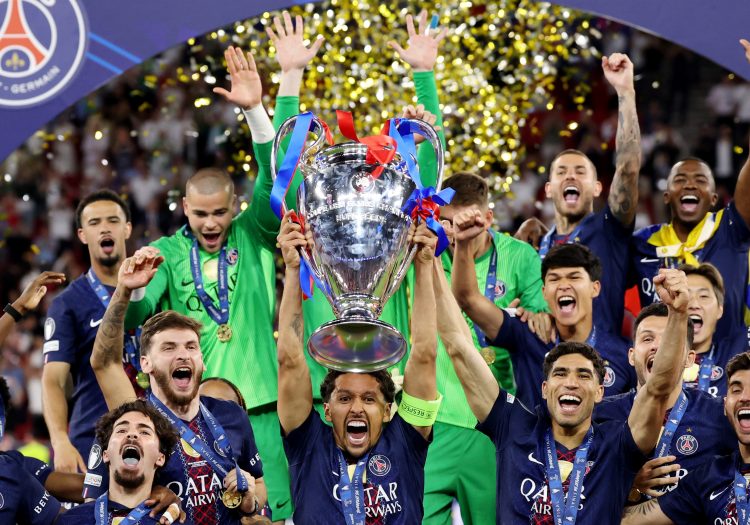 Arsenal Tumbang Adu Penalti, PSG Pertahankan Takhta Liga Champions