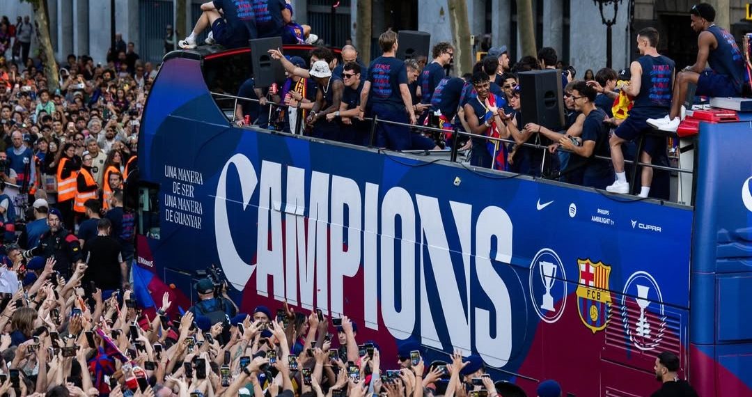 Barca Rayakan Juara LaLiga Seperti Menang Liga Champions