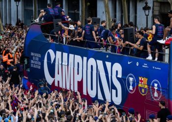 Barca Rayakan Juara LaLiga Seperti Menang Liga Champions