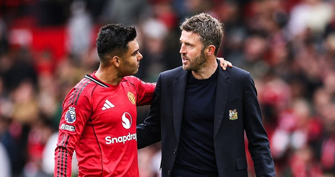 Casemiro Dukung Michael Carrick Jadi Pelatih Permanen