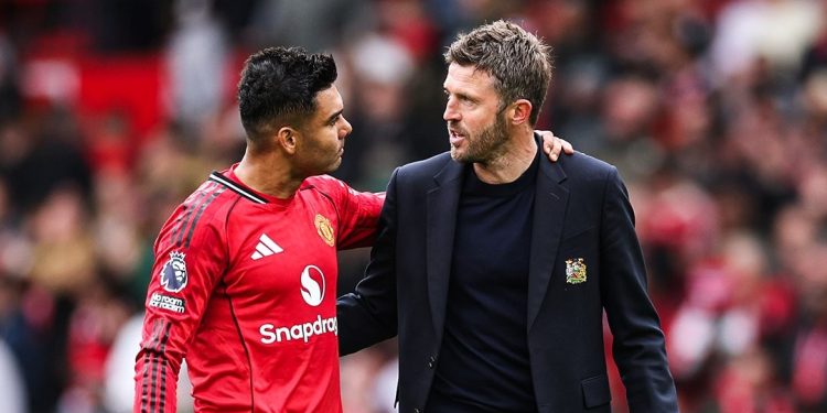 Casemiro Dukung Michael Carrick Jadi Pelatih Permanen