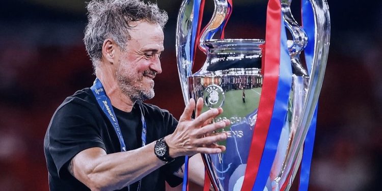 INFO GRAFIS: Luis Enrique Masuk Klub Elite Pelatih Liga Champions