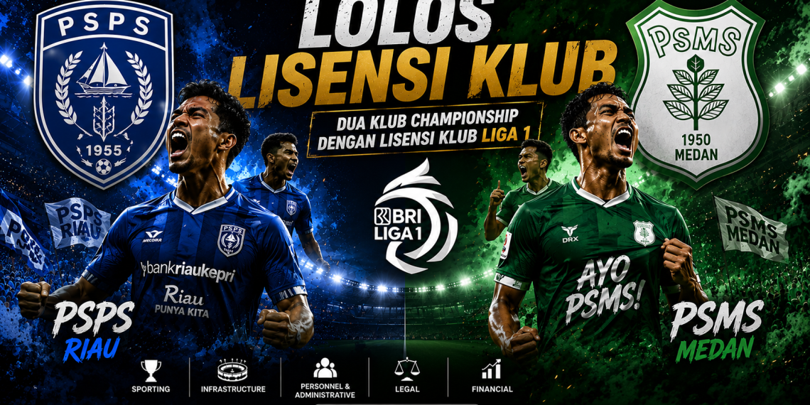 Ironis! Hanya PSPS dan PSMS Lolos Standar Super League
