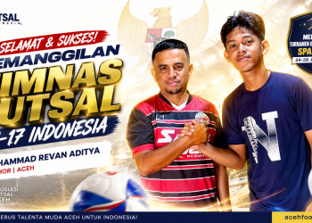 19 Pemain Dipanggil TC Timnas Futsal U-17, Revan Aditya Wakili Aceh
