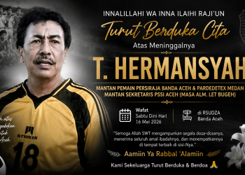 T. Hermansyah, Mantan Sekretaris PSSI Aceh Tutup Usia