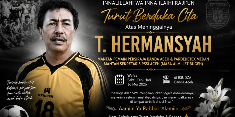 T. Hermansyah, Mantan Sekretaris PSSI Aceh Tutup Usia