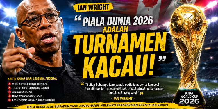 Ian Wright: Piala Dunia 2026 Jadi ‘Turnamen Kekacauan’