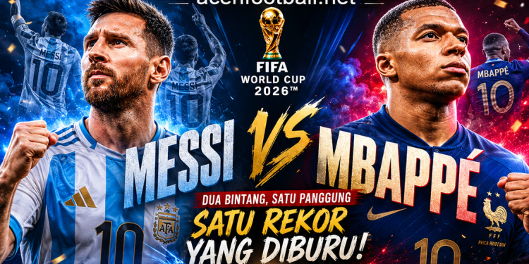 Piala Dunia 2026: Duel Lionel Messi dan Kylian Mbappe
