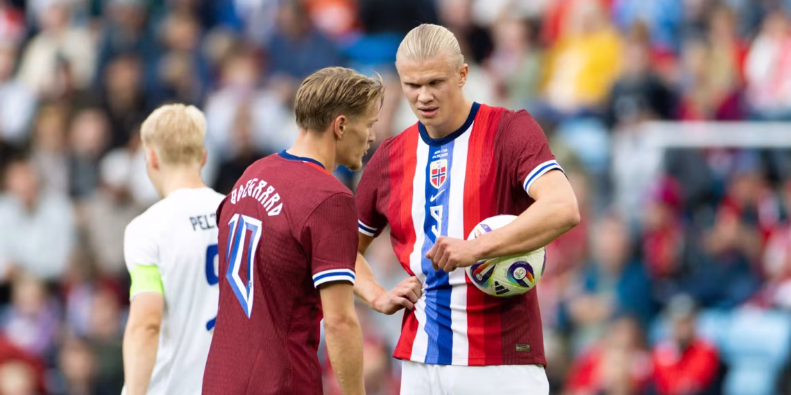 Haaland dan Odegaard Bikin Norwegia Percaya Diri
