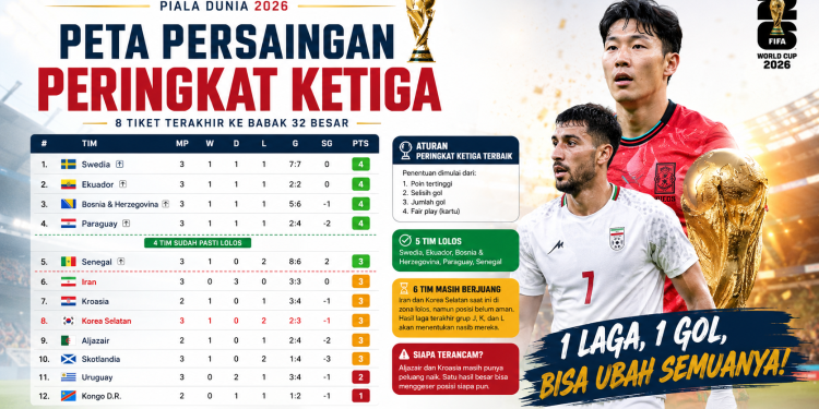 Drama Peringkat Ketiga Piala Dunia 2026 Belum Berakhir