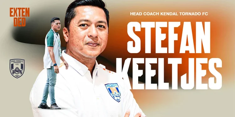 Stefan Keeltjes Bertahan di Kendal Tornado, Incar Tiket Promosi