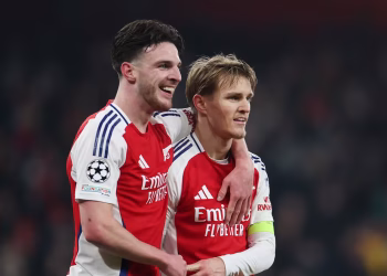 Declan Rice vs Odegaard: Duel Setim Penentu Tiket Semifinal