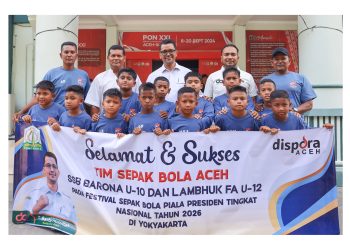 Dispora Aceh Berangkatkan Dua Tim ke Piala Presiden 2026