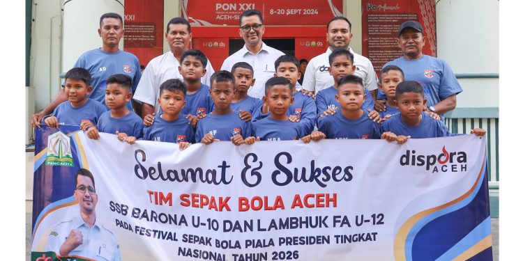 Dispora Aceh Berangkatkan Dua Tim ke Piala Presiden 2026