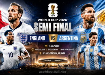 Duel Bersejarah! Inggris Tantang Argentina Rebut Tiket Final