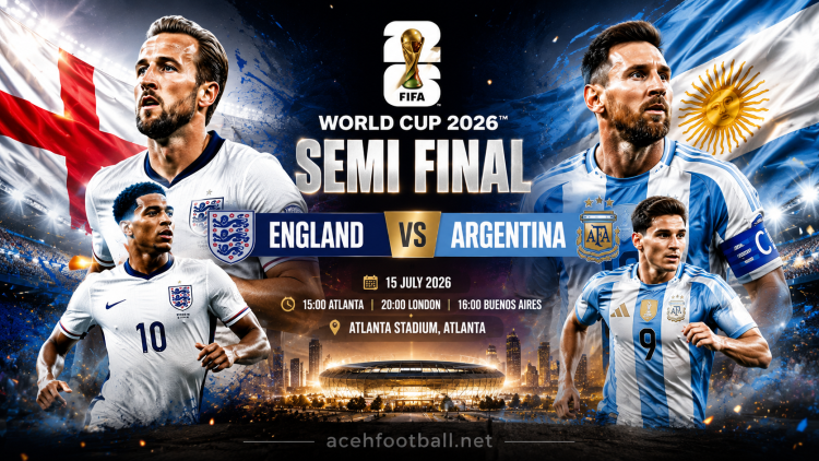 Inggris Vs Argentina